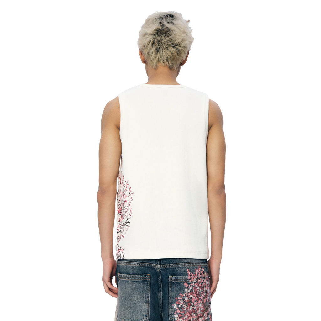 Derschutze "blossom v2" Tanktop off white