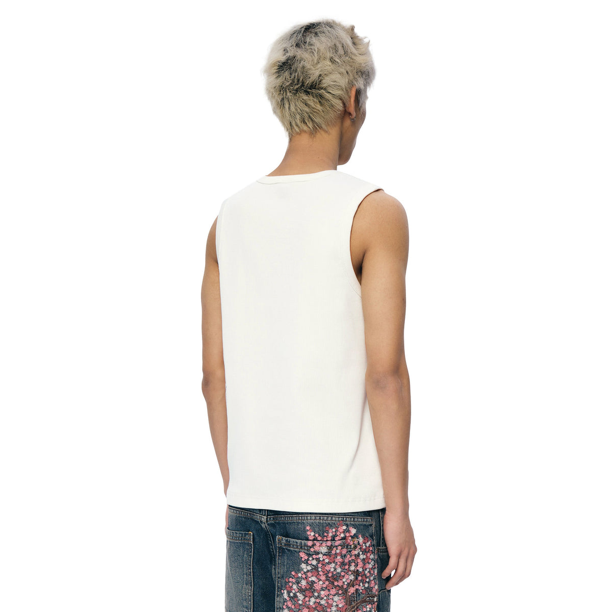 Derschutze "blossom v2" Tanktop off white