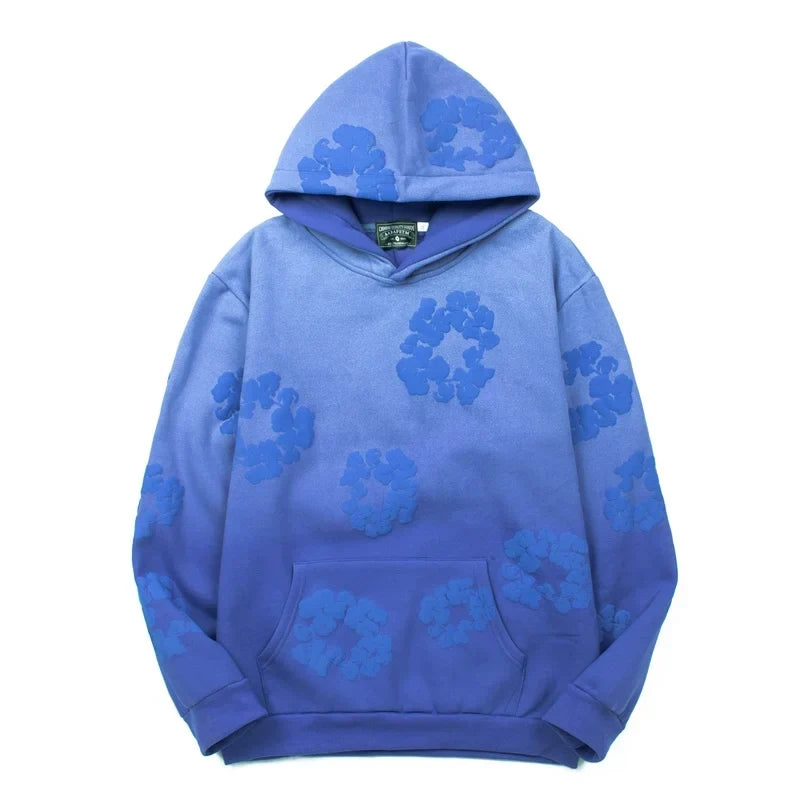 Denim Tears Vintage Fleece Hoodie Pink